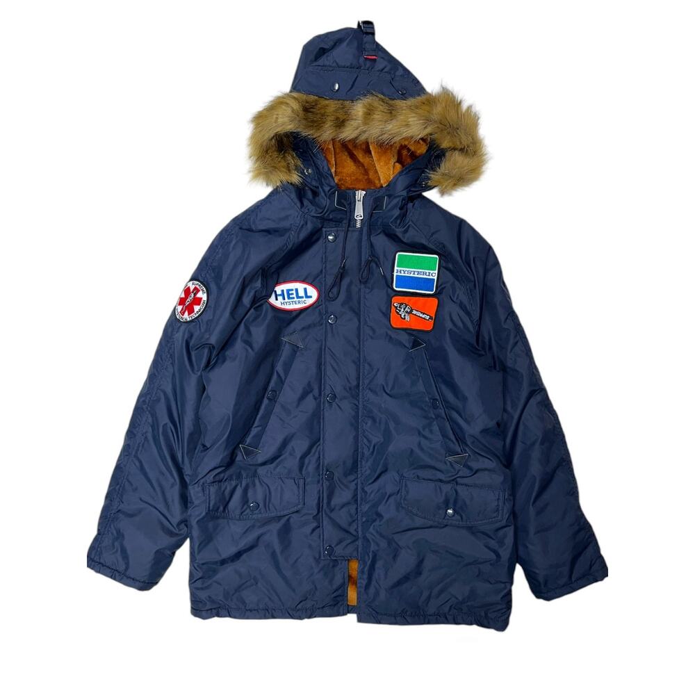 Supreme FW17 Hysteric Glamour N-3B Fur Parka Coat